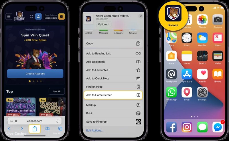 Rioace - Das ultimative Casino-Erlebnis mit attraktivem Bonus und Freispielen