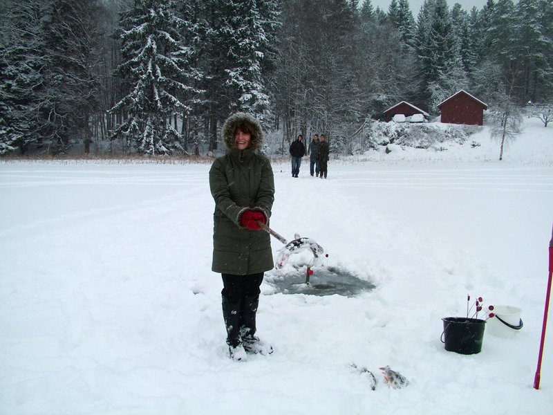 Ice fishing game online in Germany